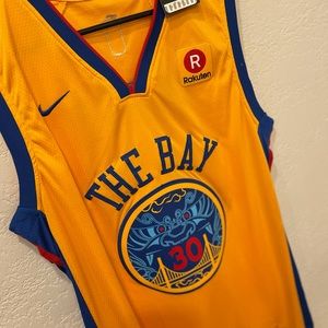 Steph Curry GSW Chinese New Year alternate jersey